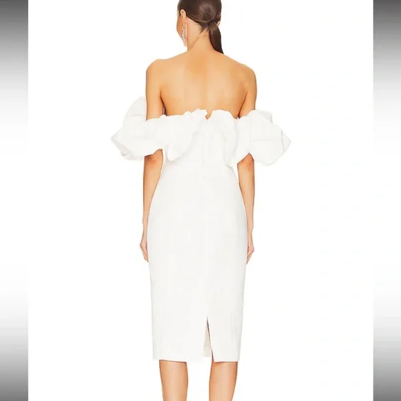 Line & Dot Samara Dress in Off White